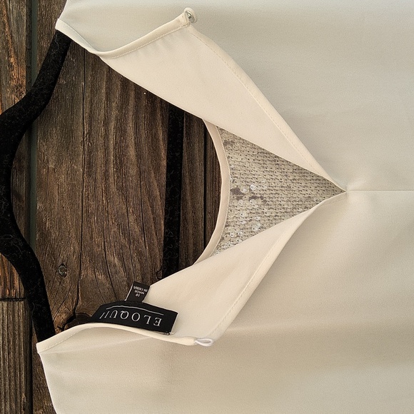 Eloquii Silver Sequin Sleeveless Top Size 18 - Picture 9 of 10